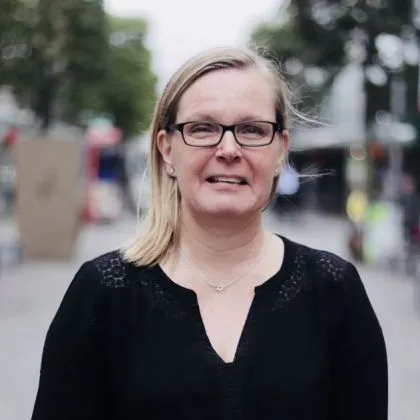 Porträttbild på Ulrika Zakrisson